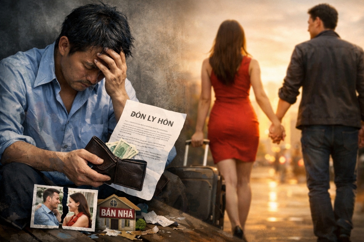 Vừa trắng tay sau ly hôn vợ, tôi bị bạn gái làm chuyện phũ phàng